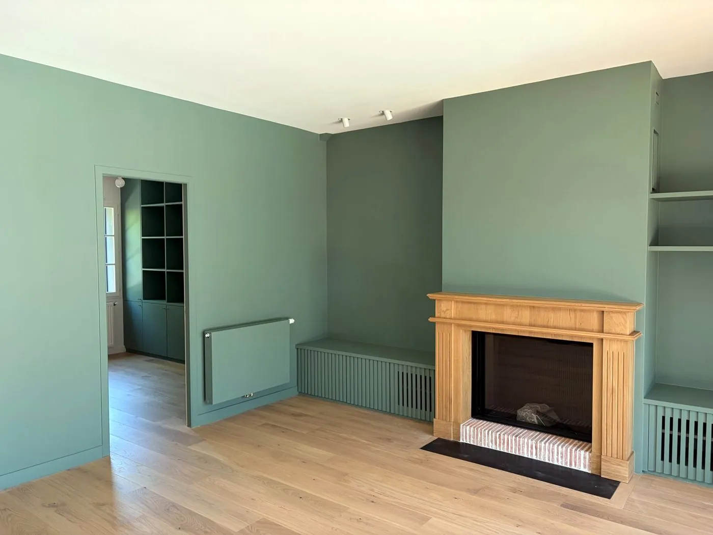 Salon d'une maison nettoyé par AMEN 33